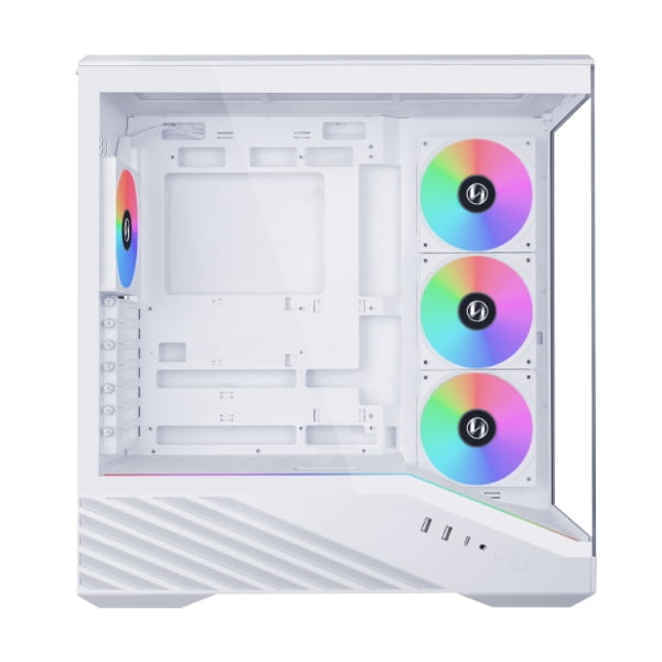 Lian Li V100W V100 ATX Mid-Tower Case White With RGB Strip