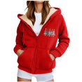 thumbnail image 4 of Wowcloth Women's Fleece Hooded Jacket, Soft Warm and Fashionable for Casual Everyday Wear, 4 of 5