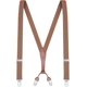 thumbnail image 1 of Tirantes de moda para hombre en forma de Y: 122 cm, correas elásticas ajustables de 2,5 cm, 1 of 4