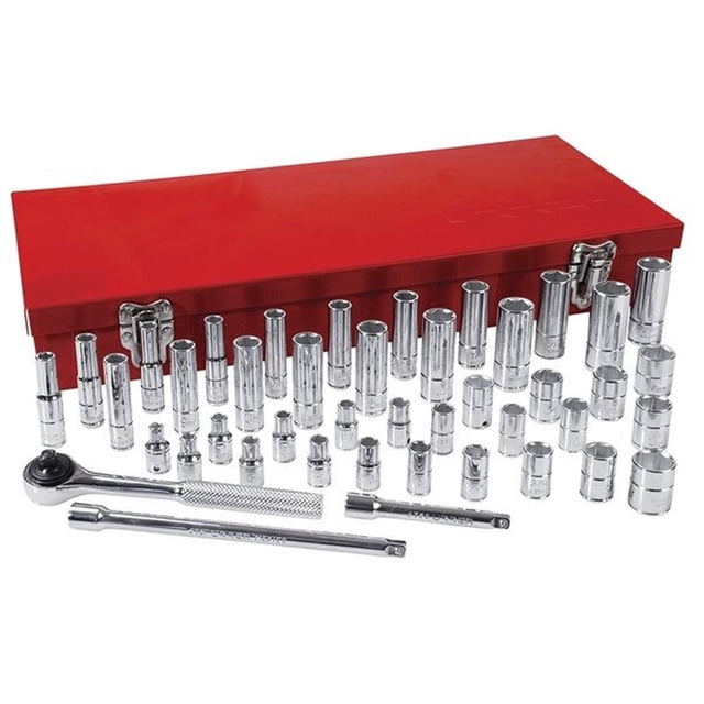Juego de 44 Dados y Accesorios Combinados 1/4 4700A Urrea 4700A