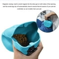 thumbnail image 4 of Xingzhi Pet Snack Bag Portable Washable Flexible Replacement Refillable Outdoor Training Pouch Accessories with Back Clip Grey, 4 of 6