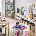 thumbnail image 3 of LEEYNEER Inflatable Baby Swimming Pool Children Kiddie Paddling Pool Toddler Water Game Play Center, 3 of 9