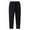 Black, variant on Diufon Men's Fleece Lined Winter Pants Casual Elastic Waist Outdoor Thickened Warm Trousers with Pockets
