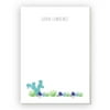 Hello Cactus Personalized Notepad