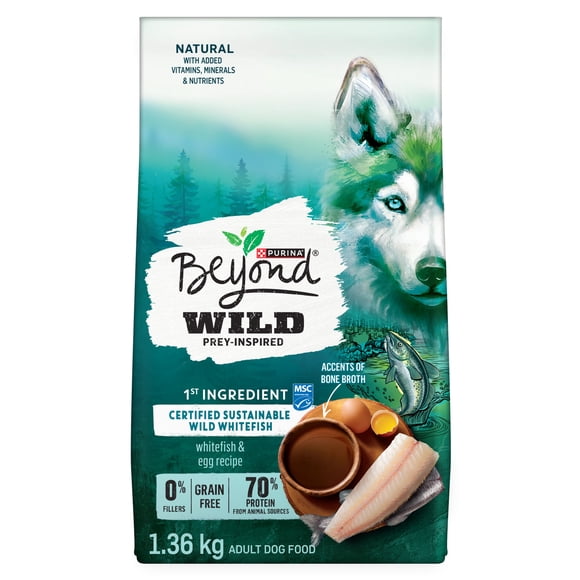 Beyond Wild Whitefish & Egg Recipe, Dry Dog Food