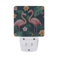 thumbnail image 5 of Yayeee LED Night Light for The Home Plug in With Light Sensors 2 Pack, Flamingo Leaves Pattern, 5 of 6
