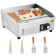 thumbnail image 1 of QinaQin 14-Inch/18-Inch/22-Inch/30-Inch Commercial Electric Grill Pans, 3000-Watt Countertop Flat Grill with Adjustable Temperature Control, Suitable for Restaurant, Kitchen, Food Cart, and Home Use, 1 of 9