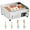 18 Inch Full Flat, variant on Yeshouse Commercial Electric Teppanyaki Griddle, 3000W, Stainless Non-Stick