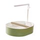 thumbnail image 5 of Bañera de ducha para loros de material PP con volumen de agua ajustable para baño de aves en jaula Estilo de línea blanco, 5 of 9