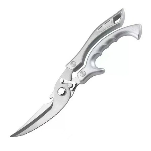 Shoreew Kitchen Scissors Heavy Duty Poultry Shears with Safety Lock Stainless Steel Blades Meat Fish Vegetables Cutting Shears