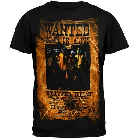 Hollywood Undead - Wanted Poster T-Shirt