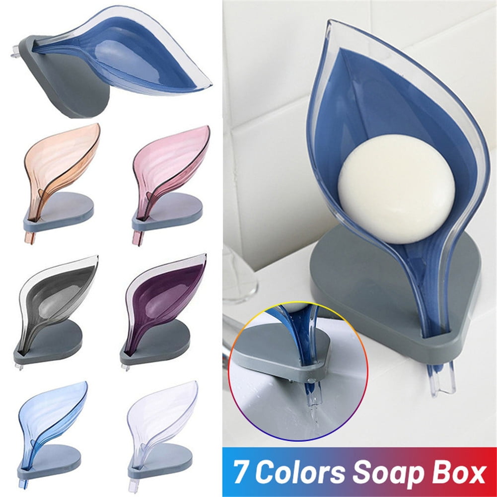 Creative Co-op Mini Metal Bathtub Easy Drain Bar Soap Dish Grey