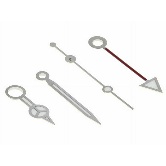 WATCH HANDS FOR MENS ROLEX GMT II MASTER 3185-3186 116710 116713 116718 SILVER