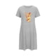 thumbnail image 5 of Camisón corto de talla grande para mujer, camisón de manga corta con estampado de pecho a la moda, camisón para mujer, 5 of 7