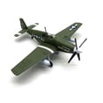 thumbnail image 2 of Alloy WW2 P-51B Mustang Fighter Attack Plane Model 1/72 Scale Military Aircraft Display Model with Stand, 2 of 4