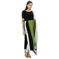 thumbnail image 4 of Atasi Straight Long Kurta With Dupatta Salwar Kameez Indian Ethnic Kurti Dress, 4 of 9
