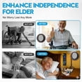 thumbnail image 4 of Big Button TV Remote Control Replacement for Samsung TV with LED Flashlight and Magnetic Mount for Seniors Elder Friendly No Programming Needed, 4 of 7