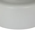 thumbnail image 4 of Ricca Plant Stand Table, White Metal, Round 29 Inch Top, Pedestal Base, 4 of 5