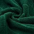 thumbnail image 3 of Juego de toallas de mano Jacquotha Forest Green 100% algodón x2, 3 of 7