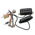 thumbnail image 1 of Dual Rail Dual Coil Pickup Cable, Guitar Wiring Harness Standard Size 1T1V Potentiometer Capacitor Prewired  For Musical Instruments, 1 of 8