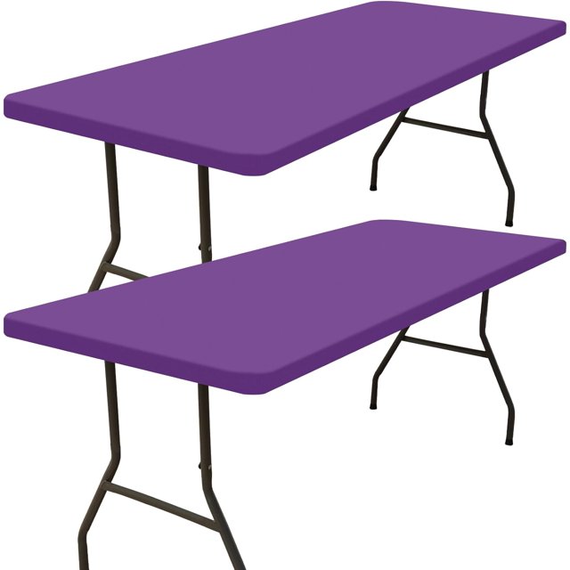 Rectangle Picnic Table Cloth Elastic Fitted Tablecloths for Foot Tables Washable Polyester Table Cover for Camping Indoor and Outdoor (Yellow &#;x&#;)
