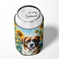 thumbnail image 4 of Saint Bernard in Sunflowers Can or Bottle Hugger 3 in x 5 in, 4 of 5