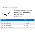 thumbnail image 2 of Clutch Master Cylinder - Compatible with 2007 - 2017 Jeep Compass 2008 2009 2010 2011 2012 2013 2014 2015 2016, 2 of 2