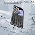 thumbnail image 4 of For Oppo Find N2 Flip 5g Cell Phone Case Carbon Fiber Texture Leather+pc Folding Cover, 4 of 5