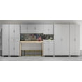 thumbnail image 3 of Systembuild Evolution Lory 36" Utility Storage Cabinet, White, 3 of 9