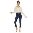 thumbnail image 3 of Kancan - Women's High Rise Hem Detail Skinny Jeans - KC7267, 3 of 10