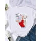 thumbnail image 3 of Camiseta con estampado de feliz navidad para mujer, ropa de vacaciones de los años 90, camisetas de año nuevo, camiseta gráfica, regalo de tendencia, 2025, 3 of 5