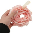 thumbnail image 6 of Unique Bargains 1 Pc Convenient Bath Shower Loofah Sponge Body Puffs Pink, 6 of 7