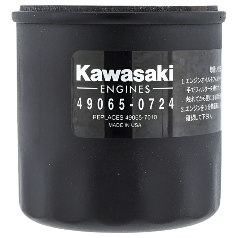 Kawasaki Oil Filter 49065-0724, Replaces 49065-7010 - Walmart.com