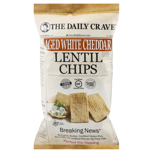 The Daily Crave Chip Lentil Age Wht Chdr
