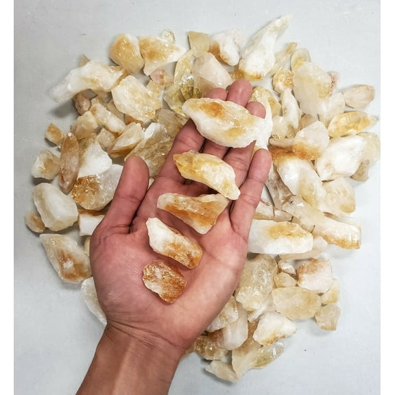 Citrine Crystal Stones - Raw Natural Chunks & Points - Wholesale Crystal
