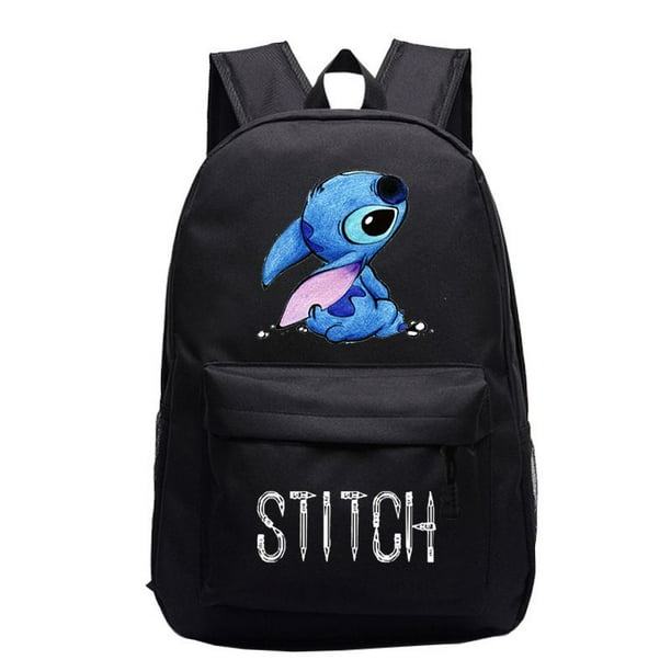 Stitch Estudiantes Niños Niñas Volver A La Escuela Mochila Hermoso Nuevo Patrón Portátil Viaje Hombres Adolescentes