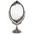 thumbnail image 1 of Espejo de maquillaje JUXYES de metal vintage con soporte, 1 of 4