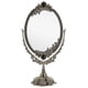 thumbnail image 1 of Espejo de maquillaje JUXYES de metal vintage con soporte, 1 of 4