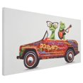 thumbnail image 4 of Yosemite Home Decor 3130019 Fête Duo I Peint à la Main sur Toile & 44; Multicolore, 4 of 4