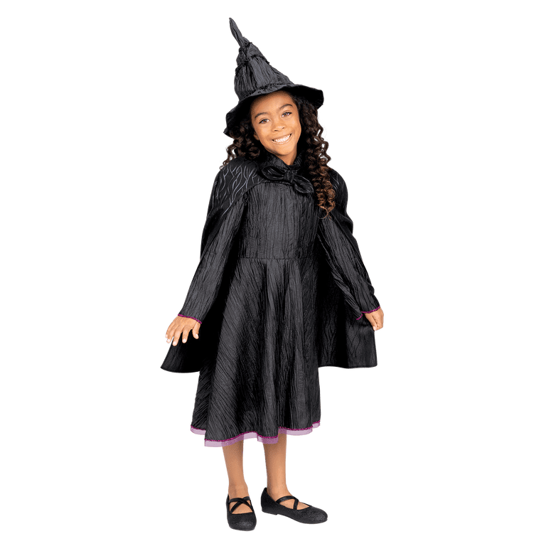 Universal's Wicked Deluxe Elphaba Black Dress & Accessories Girl Child Dress up Set Universal's Wicked Deluxe Elphaba Black Dress & Accessories Girl Child Dress up Set