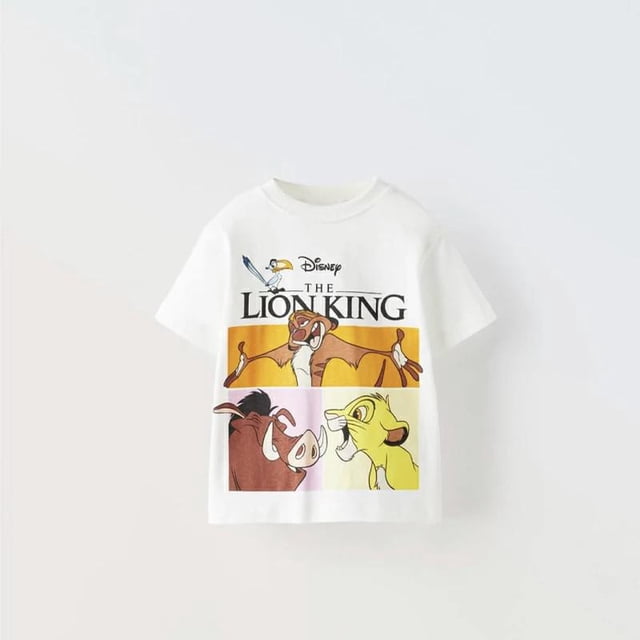 Camiseta de dibujos animados para niñas, nuevo diseño, disfraz de verano, bonito estampado, manga corta, cuello redondo, jersey de fondo