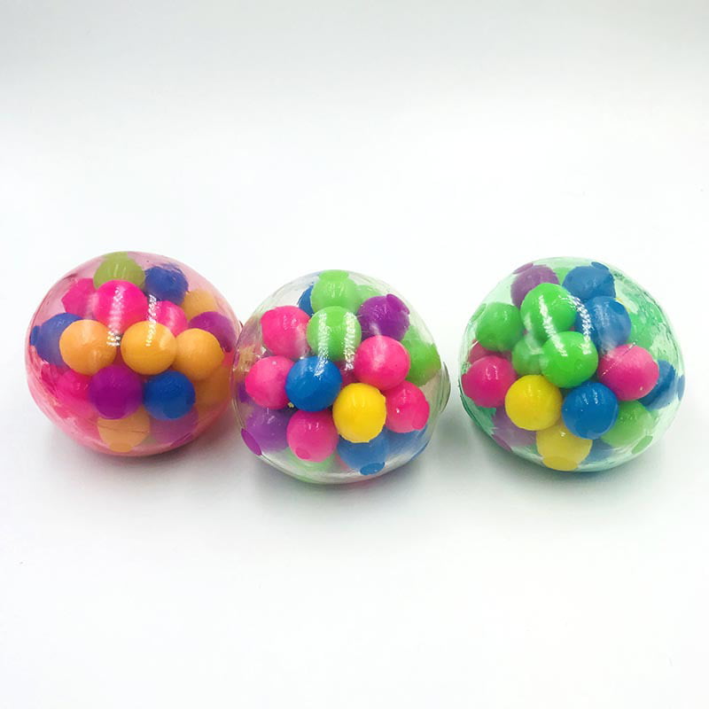 DNA Stress Ball by YoYa Toys 3 Pack Squeezing Stress Relief Ball For Kids 