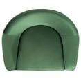 thumbnail image 4 of SAFAVIEH Mandi Modern Glam Velvet Accent Club Chair, Malachite Green, 4 of 7