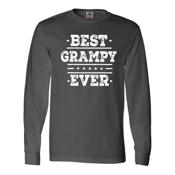 Inktastic Best Grampy Ever Grandpa Long Sleeve T-Shirt