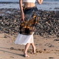 thumbnail image 6 of Christmas Stylish Chiffon Summer Dress for Women - Lightweight Beach Dresses with Polyester Straps, 6 of 6