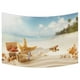 thumbnail image 1 of Tapiz de estrella de mar ABPHQTO cielo nube playa 100x150 cm QB-QQ-09-40x60, 1 of 1