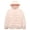 PINK, variant on Richie House Big Girls Beige Ruffled Placket Padding Jacket 8