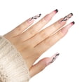 thumbnail image 1 of Uñas navideñas largas, portátiles y desmontables, estilo retro, flotante, dulce y genial para niña, 1 of 5