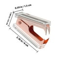 thumbnail image 2 of YSNOOWE 2Pcs Ergonomic Staple Removal Tool Metal Portable Office Stapler Remover Kit, 2 of 8