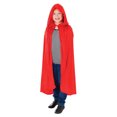 thumbnail image 1 of Bristol Novelty - Capa Aterciopelada con Capucha para Disfraz Infantil (Rojo), 1 of 2
